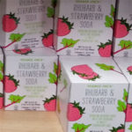Trader Joe's Rhubarb & Strawberry Soda