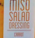 Trader Joe's Carrot Ginger Miso Salad Dressing