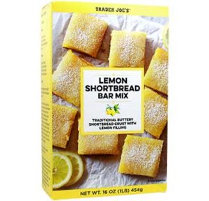 Trader Joe's Lemon Shortbread Bar Mix