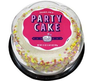 Trader Joe's Party Cake