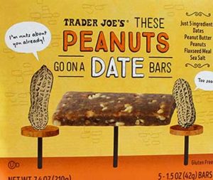 Trader Joe's These Peanuts Go On A Date Bars