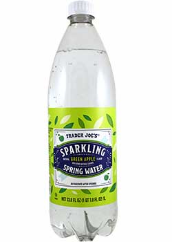 Trader Joe's Sparkling Green Apple Spring Water