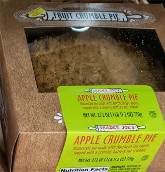 Trader Joe’s Apple Crumble Pie Reviews