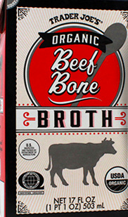 Trader Joe's Organic Beef Bone Broth