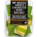 Trader Joe's Brussels Sprouts and Caramelized Ravioli