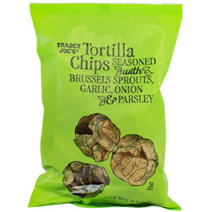 Trader Joe's Tortilla Chips Seasoned with Brussels Sprouts
