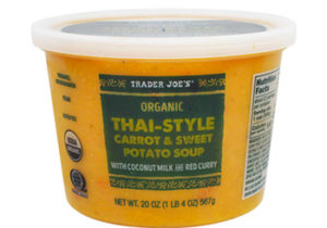 Trader Joe's Organic Thai-Style Carrot & Sweet Potato Soup