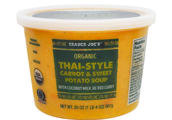Trader Joe’s Organic Thai-Style Carrot & Sweet Potato Soup Reviews