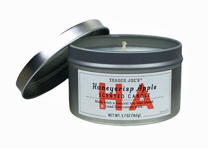 Trader Joe’s Honeycrisp Apple Scented Candle Review
