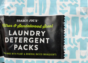Trader Joe's Citrus Sandalwood Laundry Detergent Packs