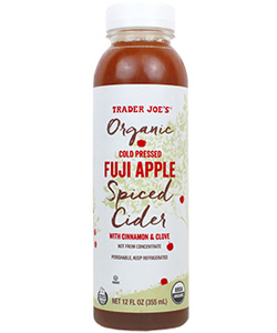 Trader Joe's Organic Fuji Apple Spiced Cider