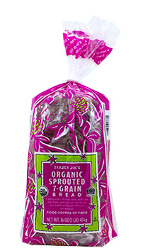 Trader Joe's Organic Sprouted 7-Grain Bread