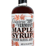 Trader Joe's Organic Bourbon Barrel Aged Vermont Maple Syrup
