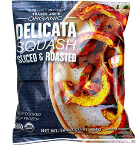 Trader Joe's Organic Delicata Squash Sliced & Roasted