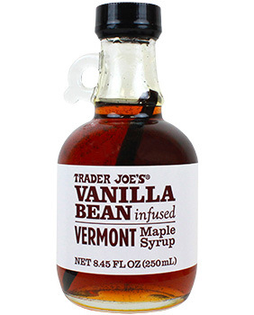 Trader Joe's Vanilla Bean Infused Vermont Maple Syrup