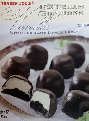 Trader Joe’s Vanilla Ice Cream Bon Bons with Chocolate Cookie Crust Reviews