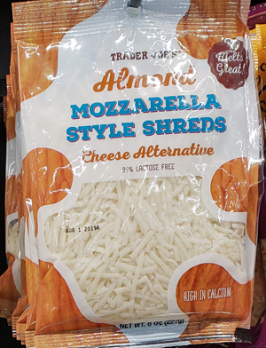 Trader Joe's Almond Mozzarella Style Shreds