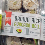 Trader Joe's Brown Rice Avocado Rolls