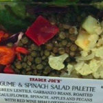 Trader Joe's Legume & Spinach Salad Palette