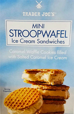 Trader Joe's Mini Stroopwafel Ice Cream Sandwiches