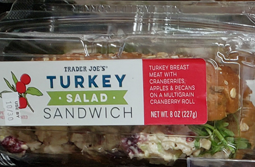 Trader Joe’s Turkey Salad Sandwich Reviews