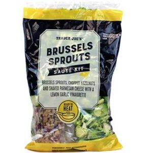 Trader Joe's Brussels Sprouts Salad Kit
