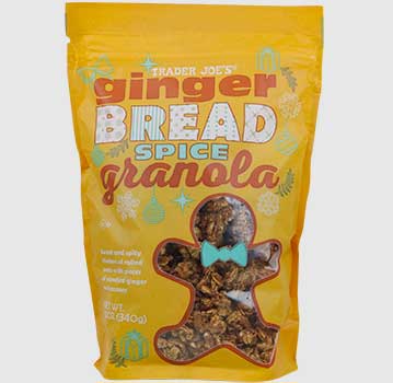 Trader Joe’s Gingerbread Spice Granola Reviews