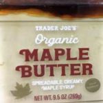 Trader Joe's Organic Maple Butter