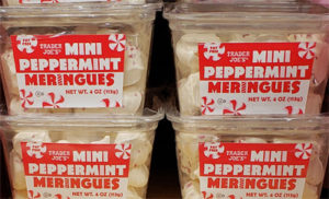 Trader Joe's Mini Peppermint Meringues