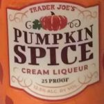 Trader Joe's Pumpkin Spice Cream Liqueur