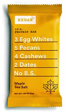 RXBar Maple Sea Salt Protein Bar Reviews