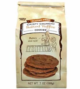 Trader Joe's Gluten Free Salted Toffee Cookies