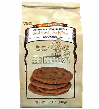 Trader Joe’s Gluten Free Salted Toffee Cookies Reviews