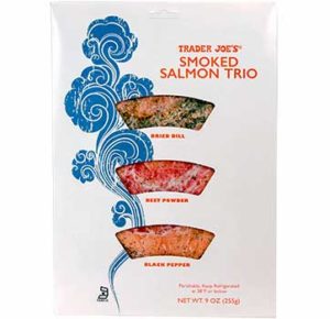 Trader Joe's Smoked Salmon Trio