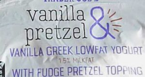 Trader Joe's Vanilla & Pretzel Greek Lowfat Yogurt