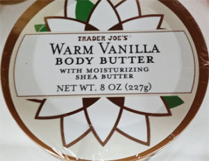 Trader Joe's Warm Vanilla Body Butter