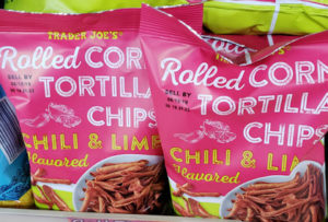 Trader Joe's Rolled Corn Chili & Lime Tortilla Chips