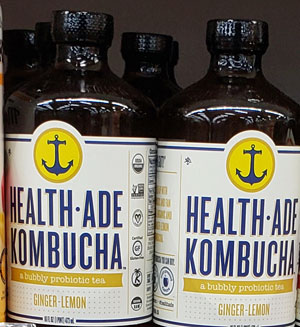 Trader Joe's Health-Ade Ginger Lemon Kombucha