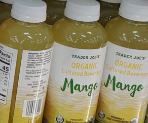 Trader Joe's Organic Cultured Mango Beverage