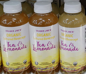 Trader Joe’s Organic Cultured Tea & Lemonade Reviews