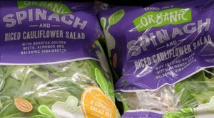 Trader Joe's Spinach and Riced Cauliflower Salad