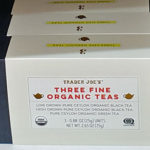 Trader Joe's Three Fine Organic Teas