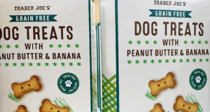 Trader Joe's Grain-Free Dog Treats with Peanut Butter & Banana