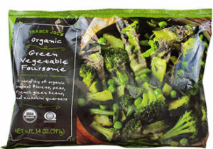 Trader Joe's Organic Green Vegetable Foursome