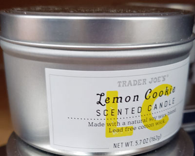Trader Joe’s Lemon Cookie Scented Candle Reviews