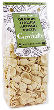 Trader Joe’s Organic Italian Artisan Orecchiete Pasta Reviews