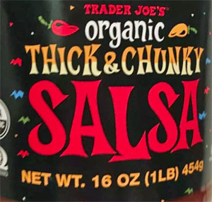 Trader Joe's Organic Thick & Chunky Salsa