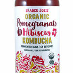 Trader Joe's Organic Pomegranate Hibiscus Kombucha