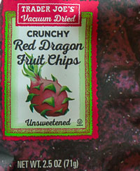 Trader Joe's Crunchy Red Dragon Fruit Chips