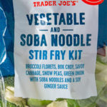 Trader Joe's Vegetable and Soba Noodle Stir Fry Kit